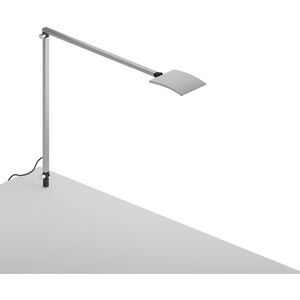 Mosso Pro 18.4 inch 5.50 watt Silver Desk Lamp Portable Light, Through-Table Mount